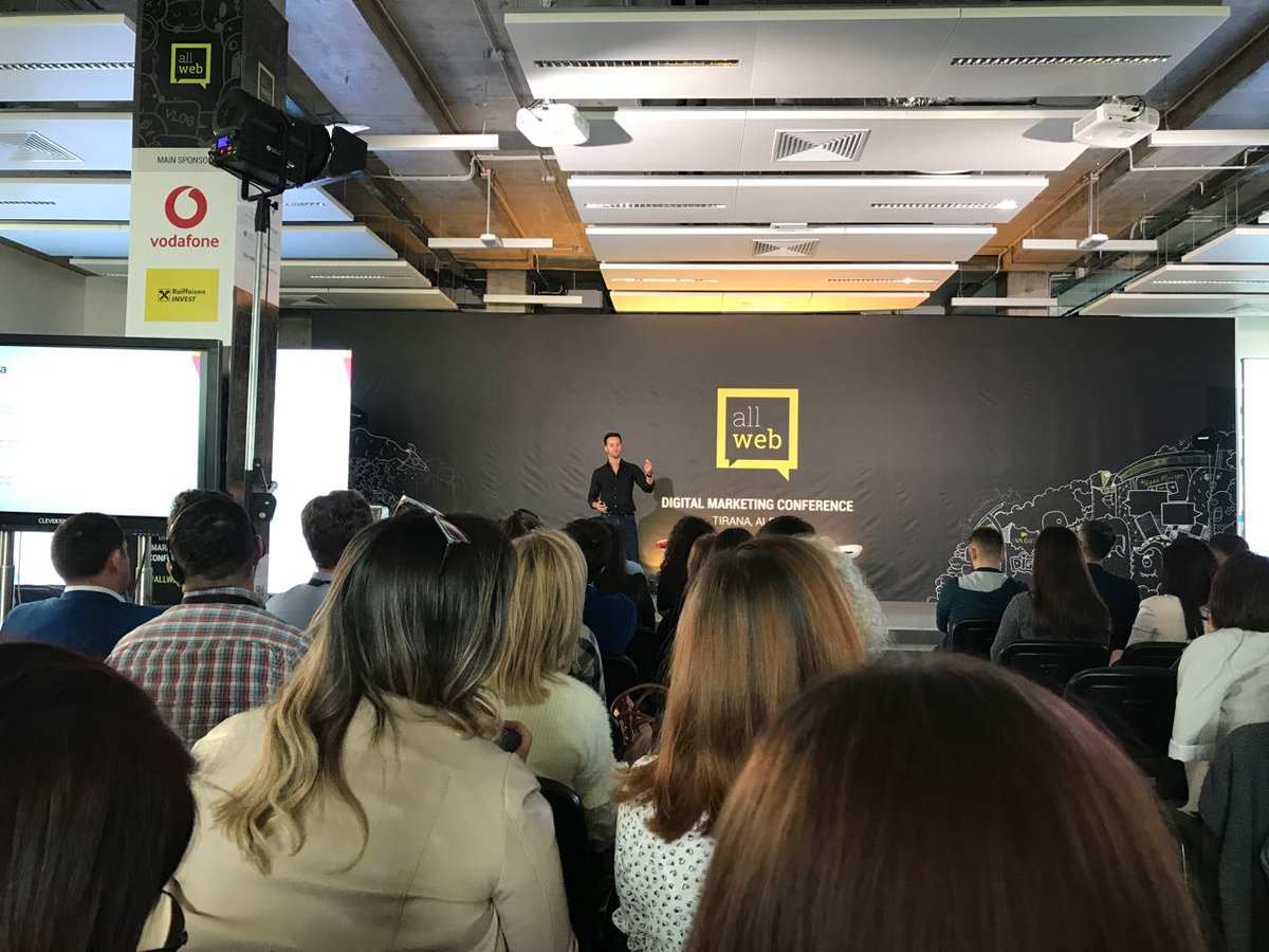 tsoftcompany's tweet photo. Our staff was participating yesterday in digital marketing conference which took place at tirana buisness. #allwebalbania https://t.co/BCOeq4U4Ab