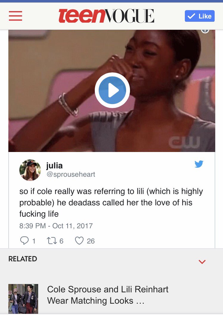popshakez's tweet photo. @sprouseheart my girl i just spotted you in teen vogue's article🙏🏽🙏🏽✨ https://t.co/S8PdMQWZED