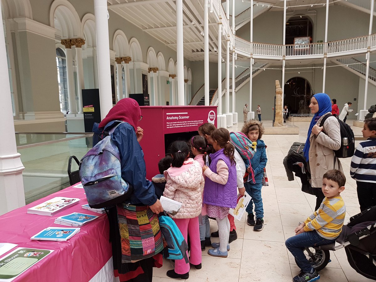 VRProsthetics's tweet photo. Anatomy scanner popular @NtlMuseumsScot @wellcometrust @BMRC_News https://t.co/m04SOuRJfE