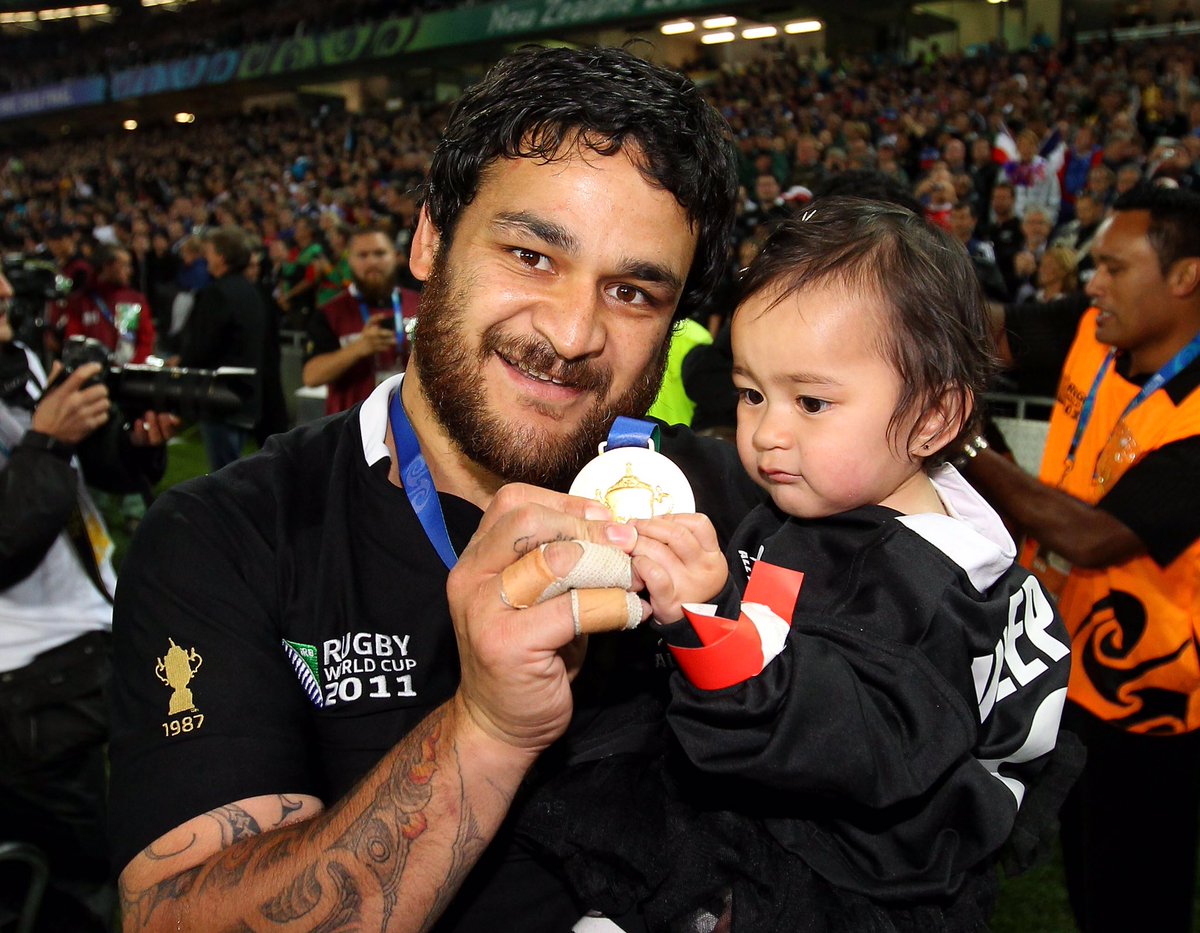AllBlacks's tweet photo. Congrats to @piriweepu on a great career &amp; best wishes for the next stage. The 2011 RWC winner announced his retirement from rugby today. 🇳🇿 https://t.co/qyrv9UONmL
