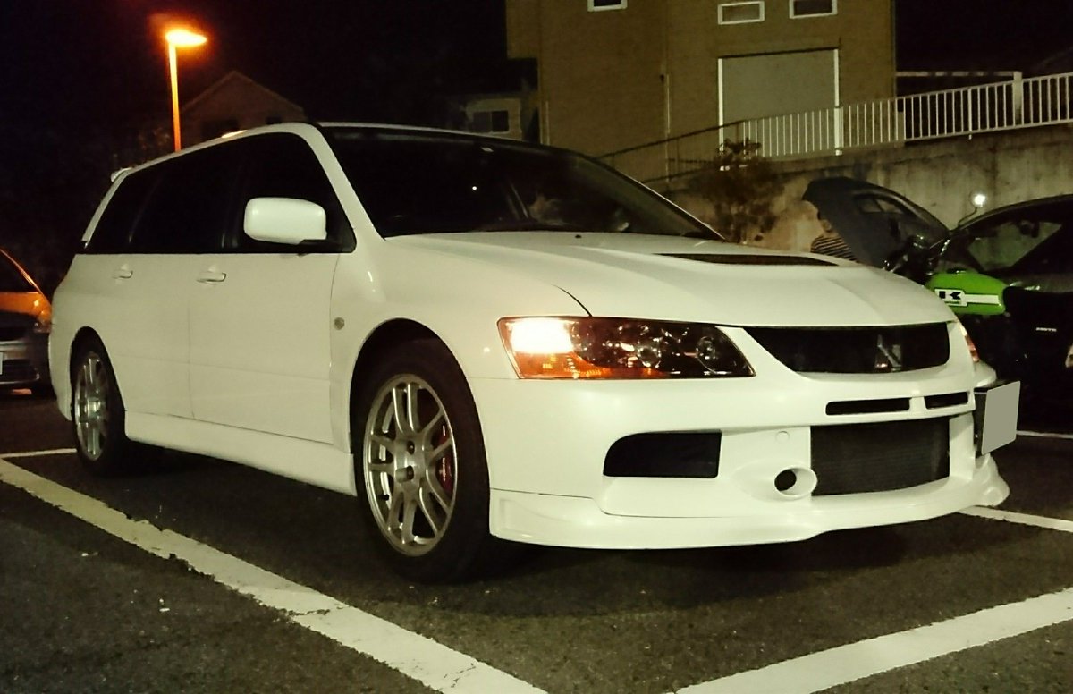 reg_billy's tweet photo. CT9W
ランサーエボリューションワゴンMR
無事納車しますた。 https://t.co/nmYKUVaGMW
