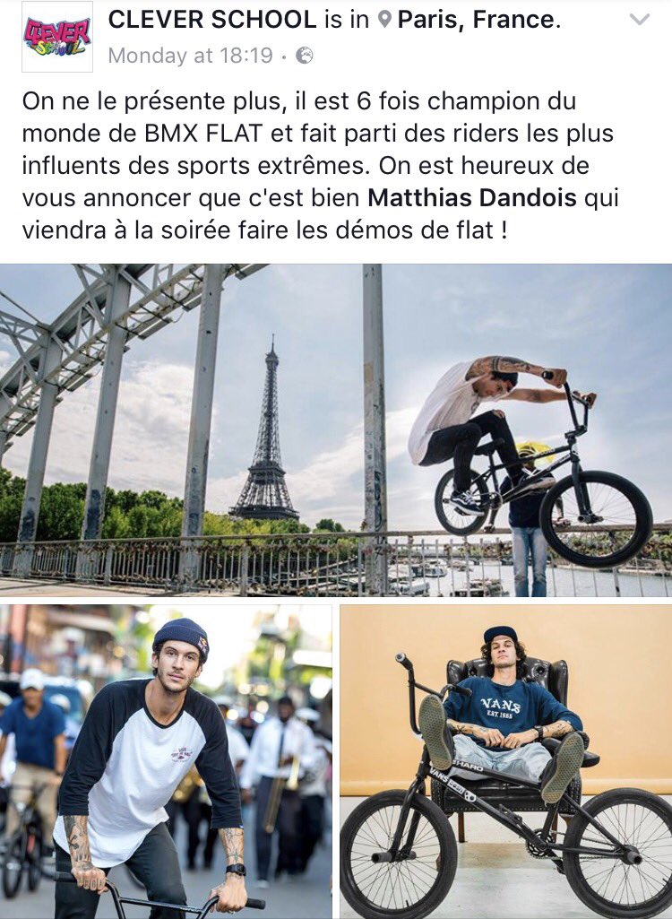 Matthias Dandois On Twitter A Paris Ce Soir Pour La Cleverschool Party Au Yoyo Redbullfrance