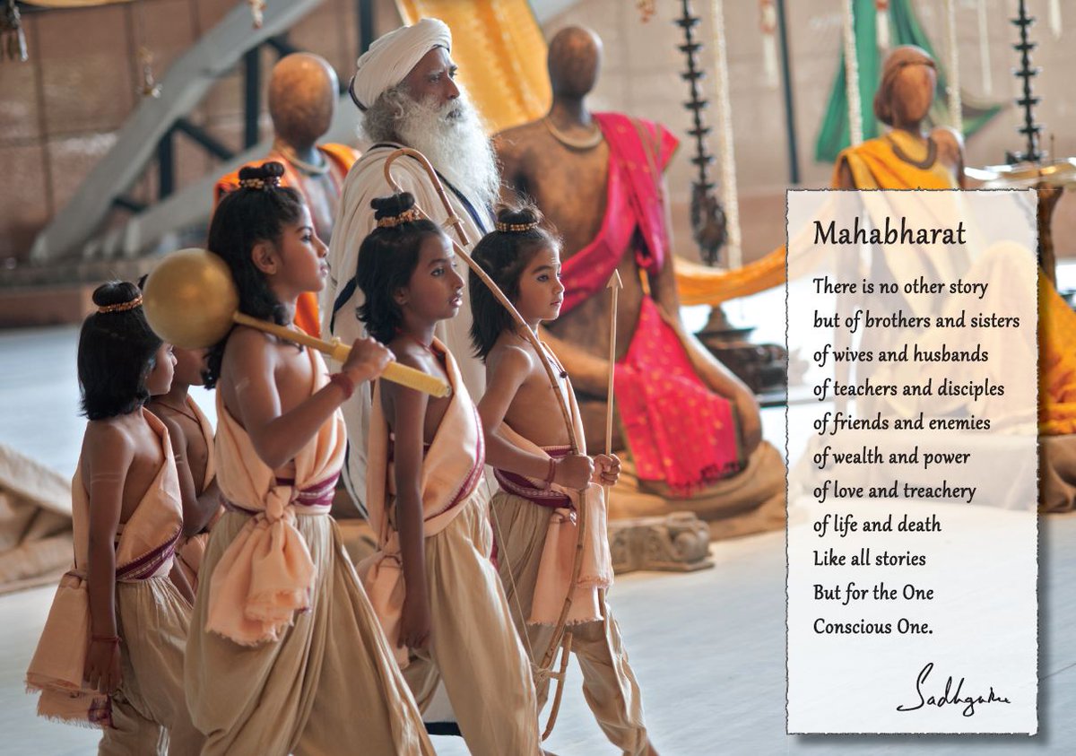 sur_real_CP's tweet photo. I watched Mahabharat as a child but the true essence of it I knew only through you Jaggi Vasudev @ishafoundation @SadhguruJV https://t.co/hDGjhzTzqz