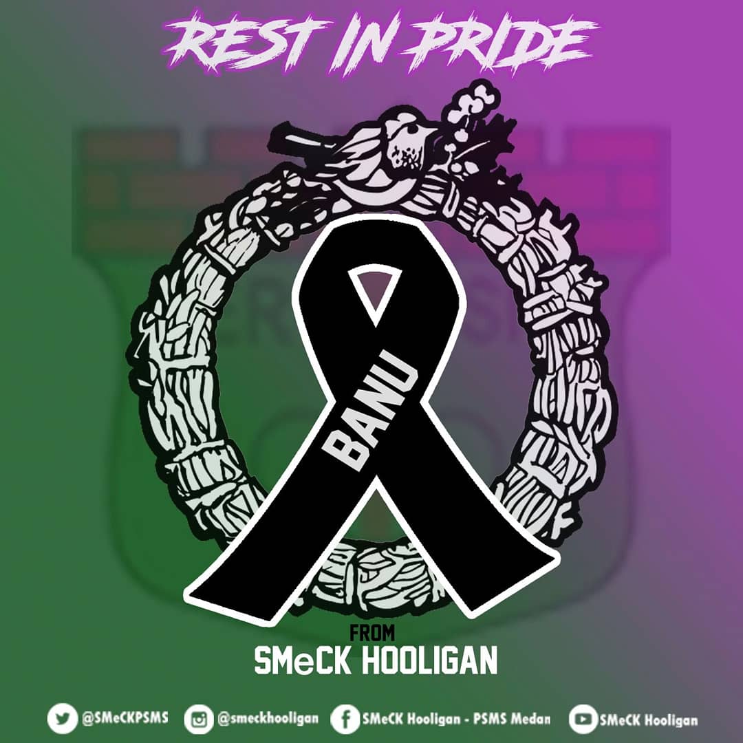 GultomBani's tweet photo. Tetap menaruh rasa duka mendalam buat Persita Fans yang menjadi korban insiden Cibinong kemarin #RIPBanu 🌹 https://t.co/4b1h7ftKsk