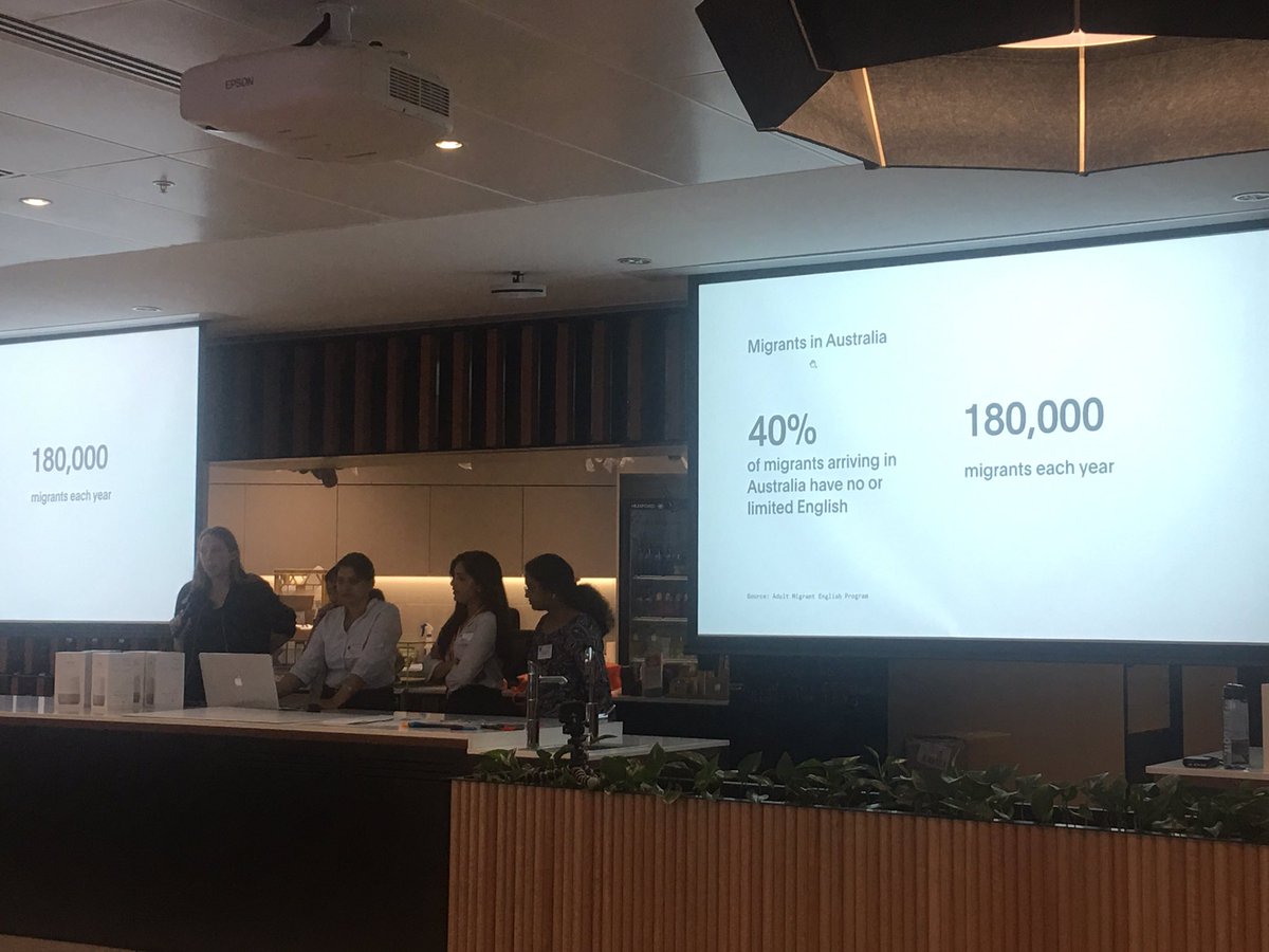 geeq_australia's tweet photo. Converba: Everyday Learning helps migrants to feel confident finding their way around Sydney & learning the English language. #SheHacks2017 https://t.co/lWSSlVEpSe