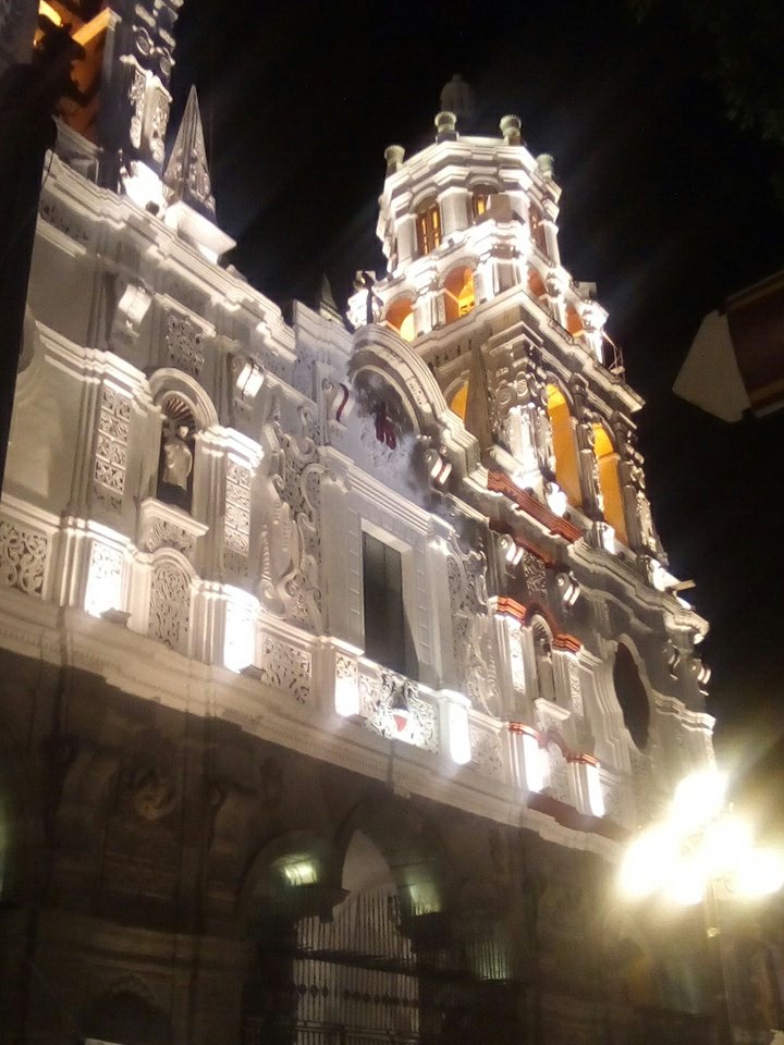Iglesia de la compañía en  Puebla