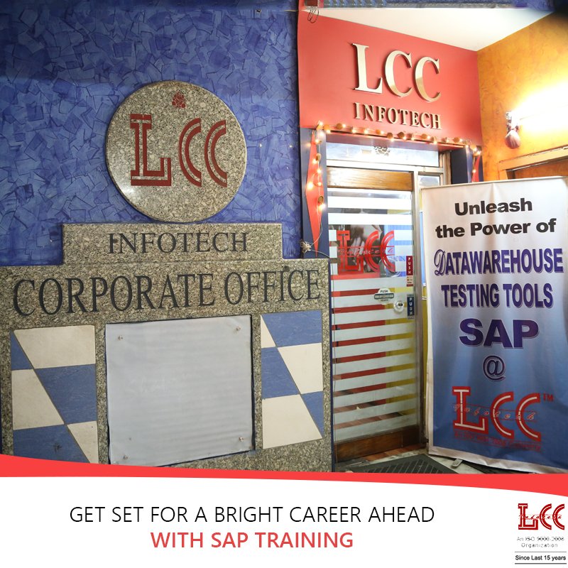 HRLCCInfoteh's tweet photo. Take your career n the right path by getting a certification in SAP training from LCC Infotech. To know more, https://t.co/5dIvn1c5OX
