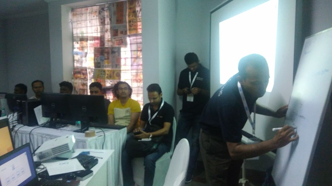 pratikd_99's tweet photo. Today we have ansible. #makingdevopswork @ansible @prodevans_tech @opensourceway #OpenSourceindia https://t.co/L5Z2Z9S9Wu