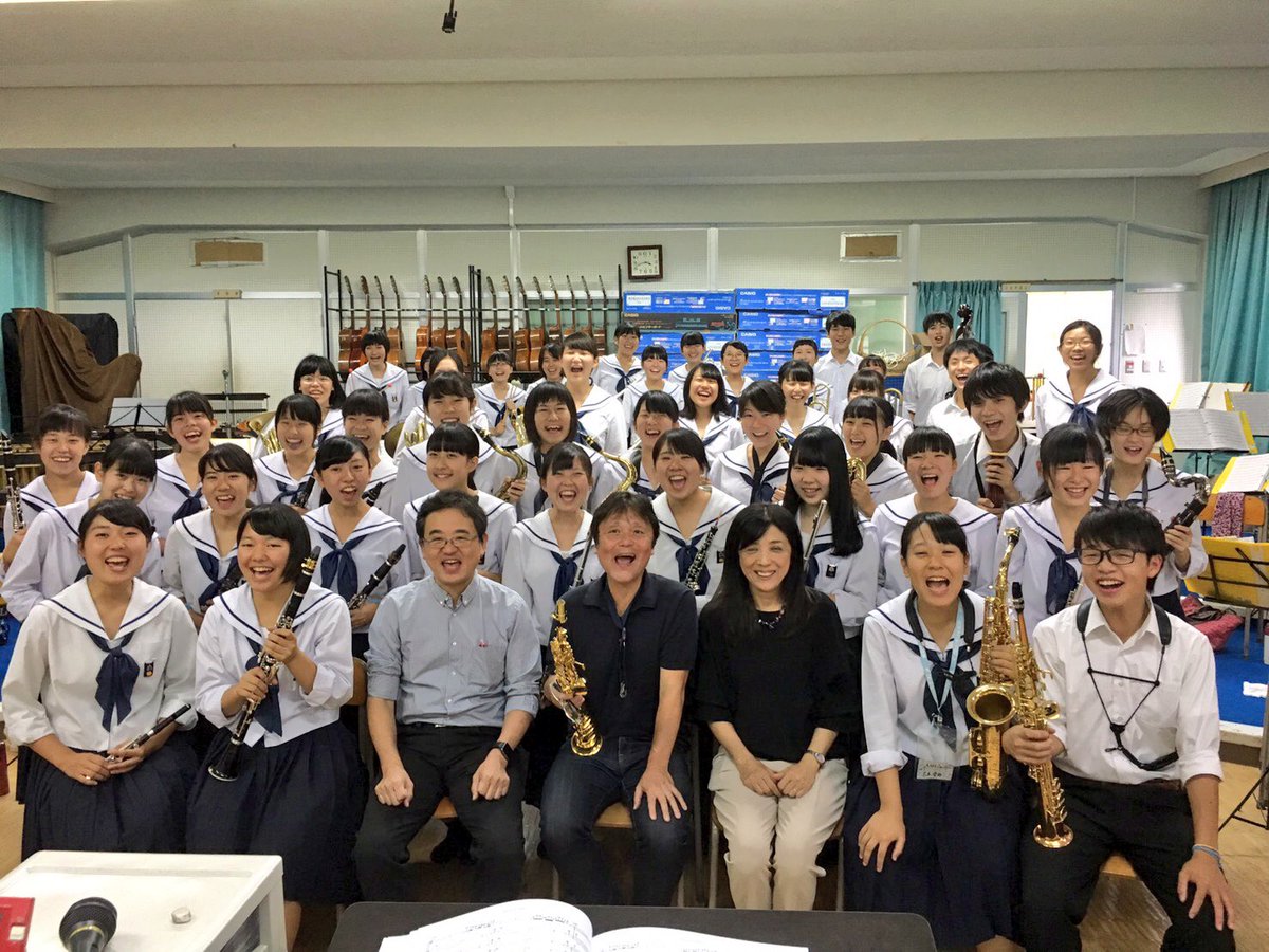 Twitter 上的 Wbs和歌山放送 Wa Era 日本を代表するサックス奏者の本多俊之さんが11 19県文で県内の中高生とコンサートを開催 県立星林高校吹奏楽部のみなさんと一緒に演奏 Cretaceous Wind Wbsradio Dwbs Radiko 本多俊之 吹奏楽 T Co
