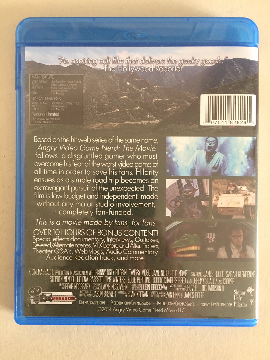 ken2158's tweet image. Angry Video Game Nerd: The Movie  (2014) Blu-ray
#AVGN #JamesRolfe #Screenwavemedia #Cinemassacre #SkinnyUglyPilgrim
