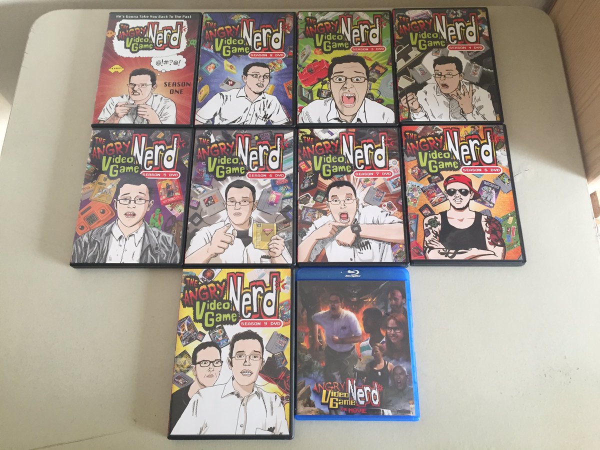 ken2158's tweet image. Update on #AVGN DVD/Blu-ray Collection (Volume 1~9 + Movie)
#Cinemassacre #Screenwavemedia #JamesRolfe