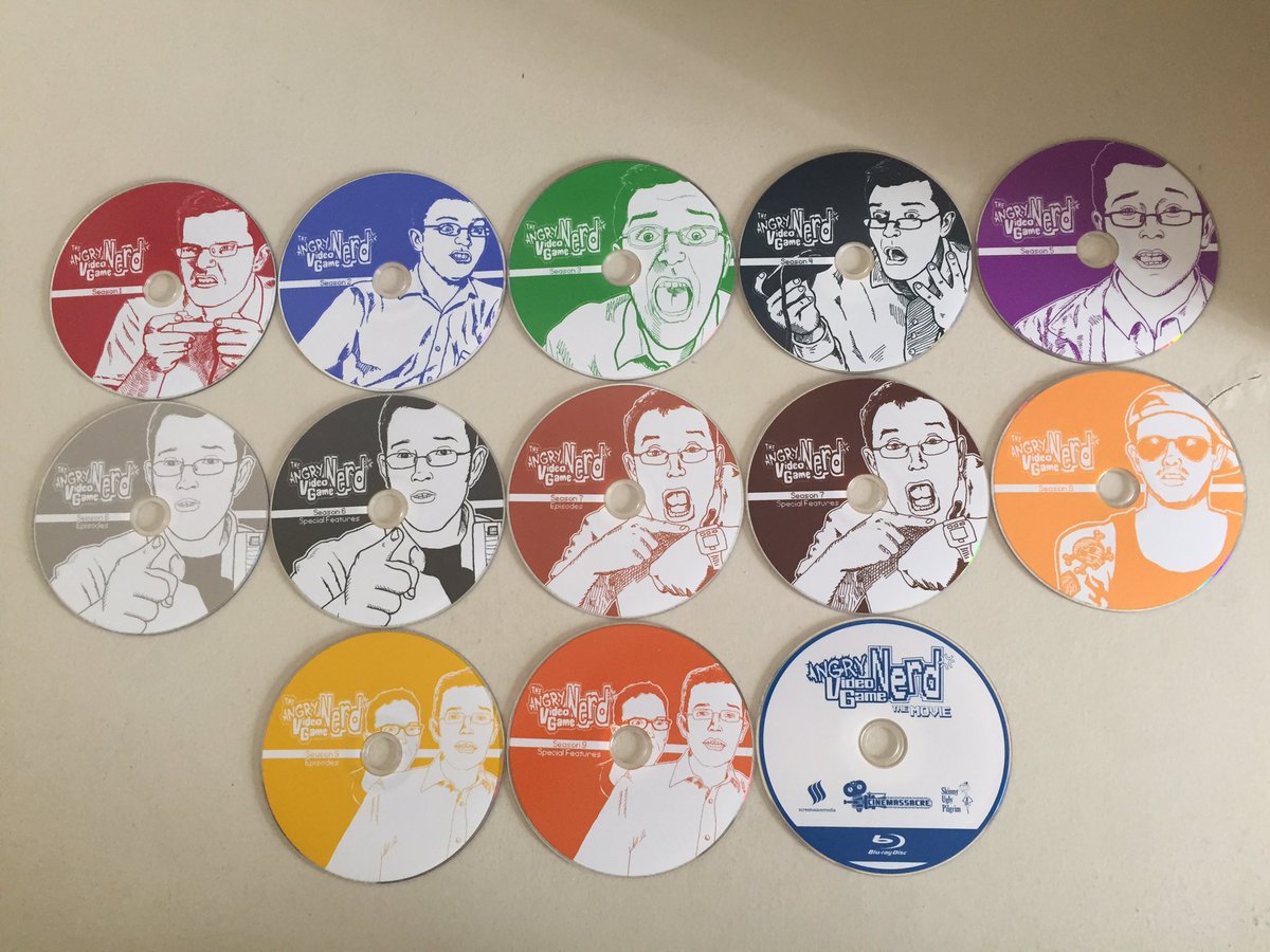 ken2158's tweet image. Update on #AVGN DVD/Blu-ray Collection (Volume 1~9 + Movie)
#Cinemassacre #Screenwavemedia #JamesRolfe