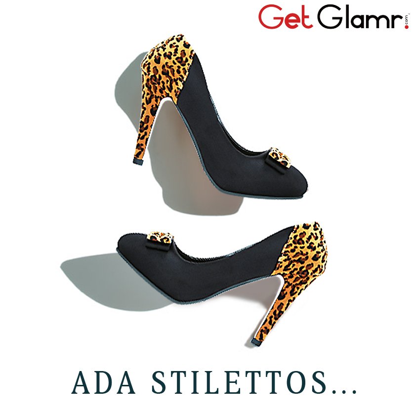 Ada Stilettos Sandals. 
Shop now :goo.gl/1kjBxQ
#stilettos #animalprint #highheel #stylish #fashion #classyheels 👠#heellove💙