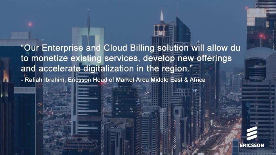 ericsson's tweet image. New Ericsson &amp;amp; @dutweets partnership to accelerate digitalization &amp;amp; enable new #IoT services in the UAE region: m.eric.sn/Ojpt30fP2LC