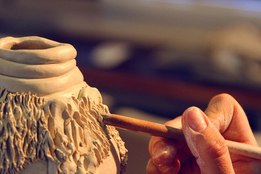 dailysonny's tweet photo. Pls check out my latest edition of Maker’s Collection. Josephine Garkut - ceramic artist. https://t.co/OKk7fDg9qc #digc302 #digc330 #bcm206 https://t.co/9Wf8K2lBDp