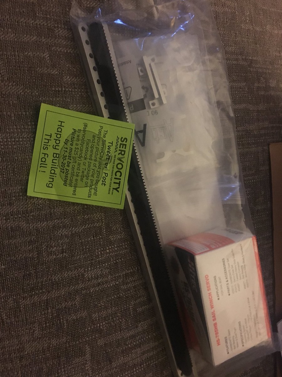 New parts :) #servocitycandy