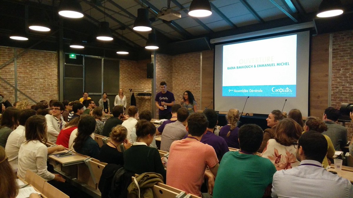AssoCoexister's tweet photo. Ouverture du 9ème week-end d'Assemblée Générale de Coexister avec plus de 200 coexistants de toute la France #AGCoexister https://t.co/0sHddWqRTe