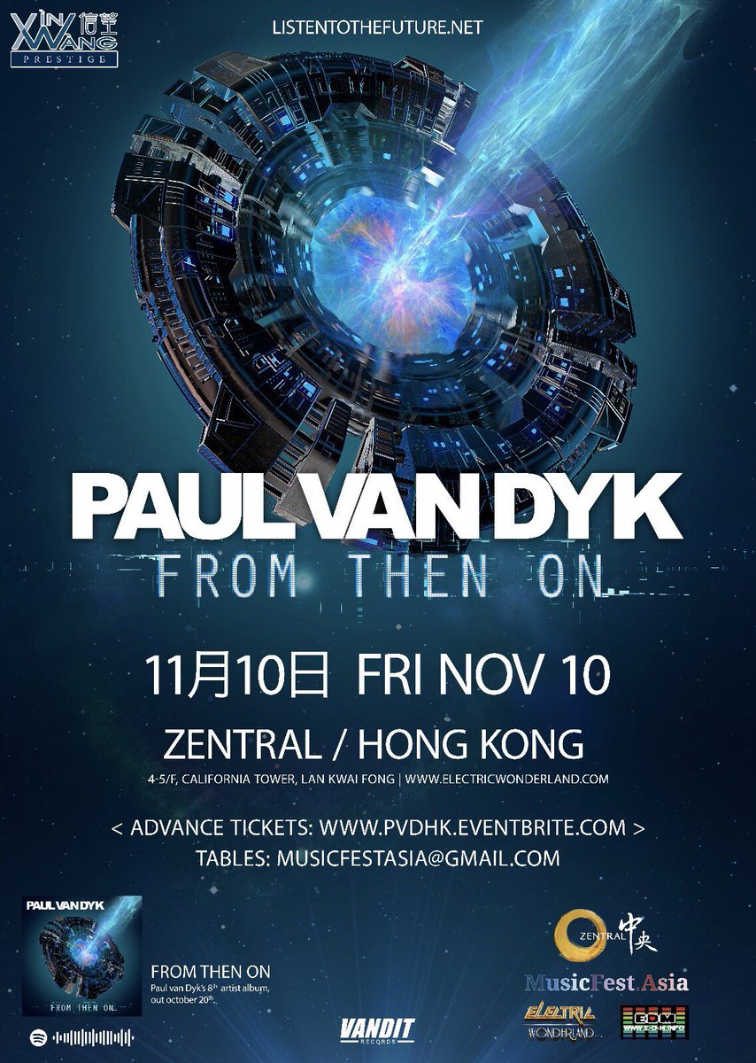 The legendary <a href="/PAULVANDYK/">Paul van Dyk</a> finally returns to #HongKong - Nov 10 at #ElectricWonderland! #PVD #PVDHK <a href="/hkclubbing/">hkclubbing.com</a> <a href="/timeouthk/">Time Out Hong Kong</a> @LifestyleAsiaHK