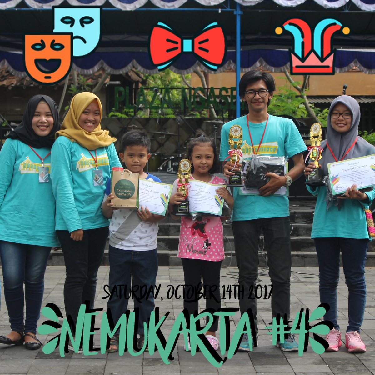 PJR_PSdK's tweet photo. Selamat pagi para pemenang lomba mewarnai. Bagi yang belum ikut tunggu kita di Nemukarta berikutnya yaaa🎪🎭 https://t.co/iW5FHQBXjP