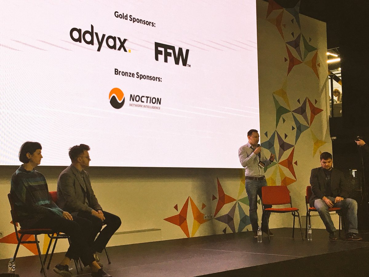ChandeepKhosa's tweet photo. Thanks to Dmitry @adyax &amp; Alex of @FFWglobal for being gold sponsors of @Moldcamp &amp; making the event possible! #MoldCamp https://t.co/YWBpsE1DI7