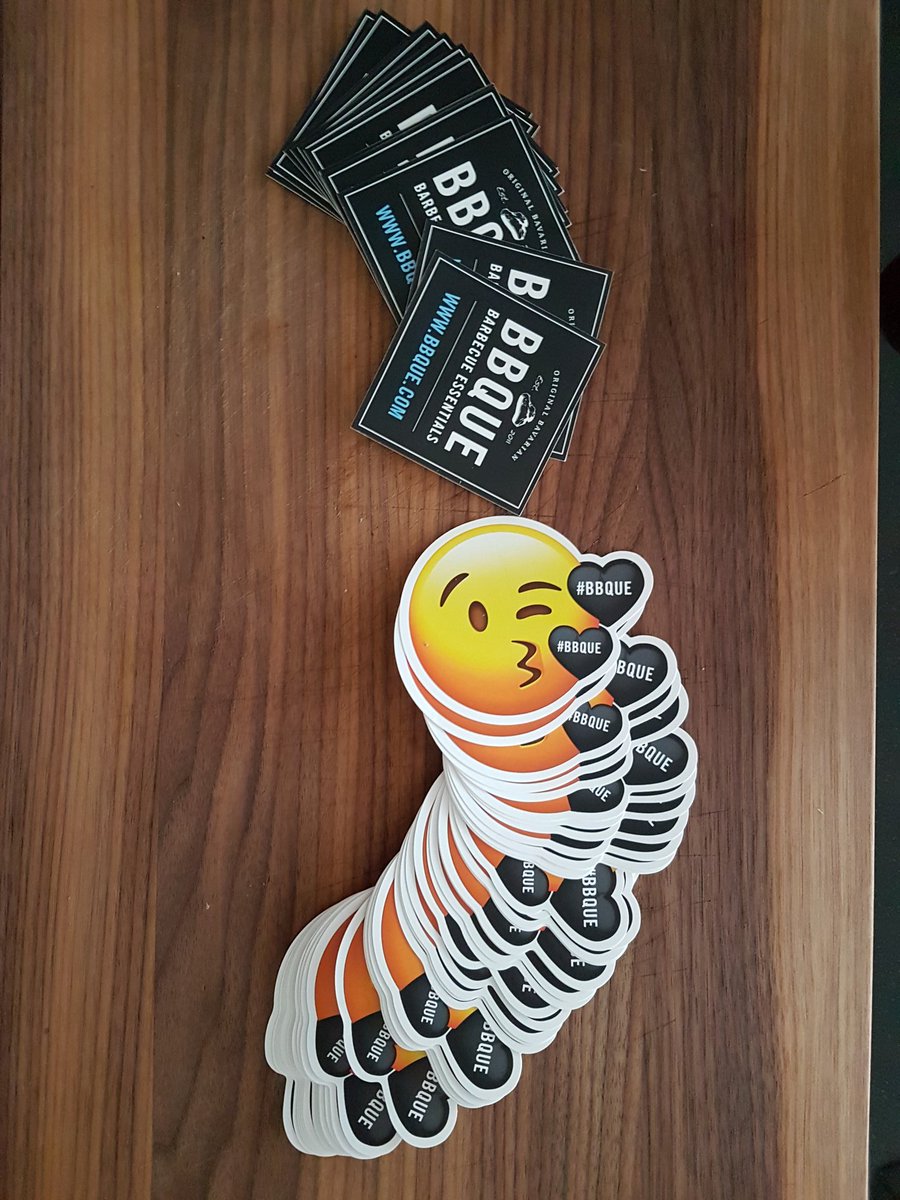BBQUE sticker are in town... DM for some...