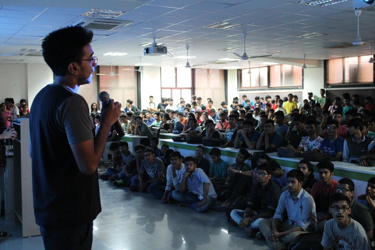 lunatic_monk's tweet photo. @GDGNITSurat @gdg Organised a meetup regarding what we did last year and what people can learn being a part of gdg. https://t.co/nvBXmodi7t