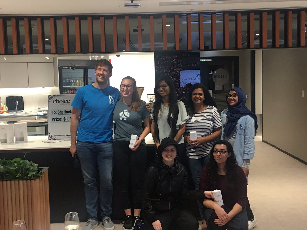geeq_australia's tweet photo. Thank you to @tyro for sponsoring best coding / data science / AI prize. The winner goes to She Signs! #SheHacks2017 https://t.co/hWdtHU154P