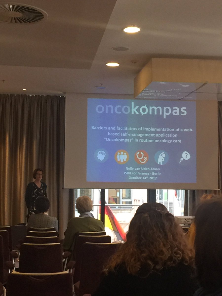 sonja_march's tweet photo. Barriers to implementation - Many practitioners 'forgot to offer' online self-management prog in routine oncology care. #ISRII9 @USQbrricc https://t.co/Rq7xiQUE52