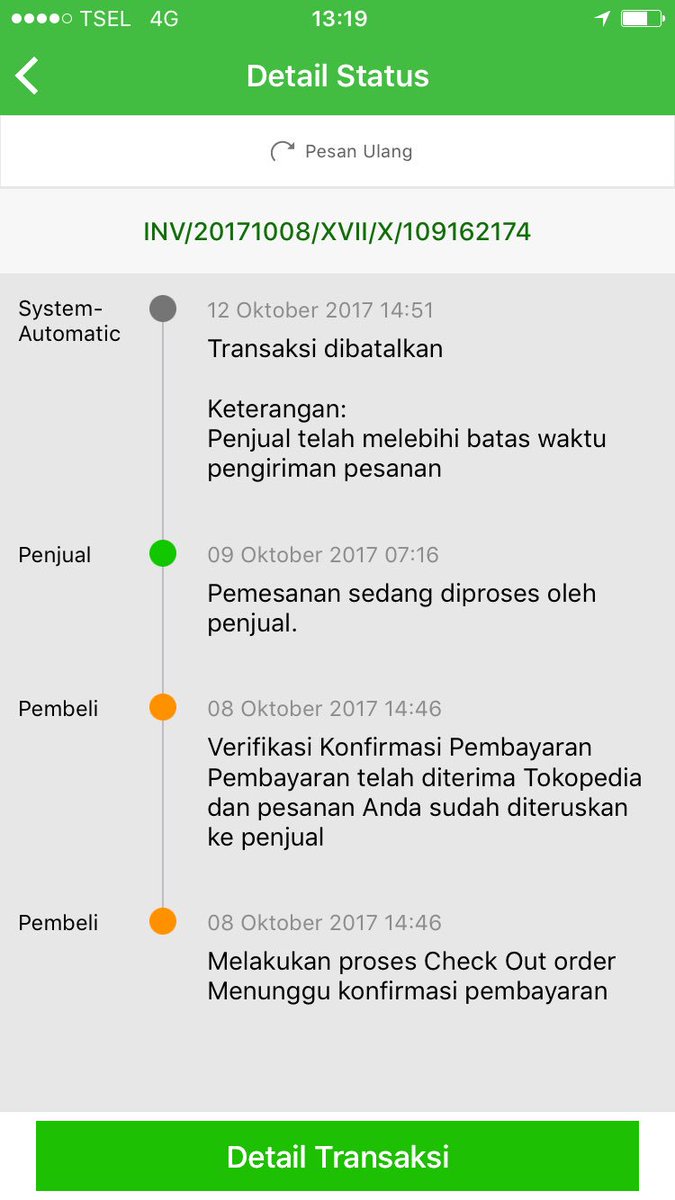 sis_caaa's tweet photo. @TokopediaCare mau nanya, knp dana saya tidak kembali pdhl pesanan dibatalkan? https://t.co/x4BeoJv50g