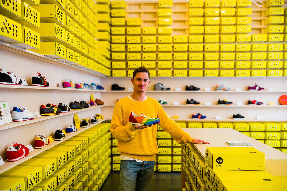 PragueEU's tweet photo. #BOTAS66 sneakers are a connoisseur's souvenir. Get one pair and leave the fridge magnets to the unknowing masses! *wink* https://t.co/0lpmO8XN8h