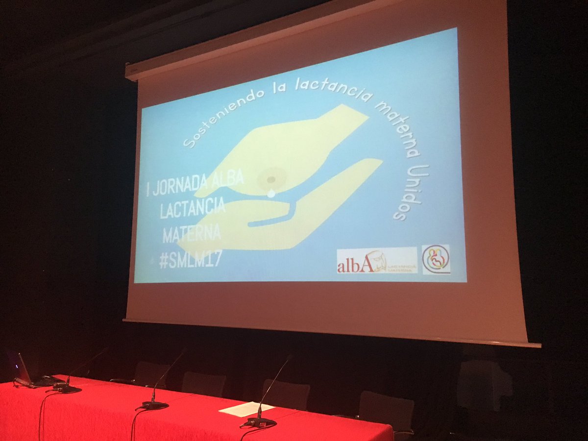 AlbaLactancia's tweet photo. Estamos a punto de empezar las jornadas de Alba Lactancia Materna  2017 #SMLM17 "Sosteniendo la lactancia unidos" https://t.co/LFYw3Jm0EP