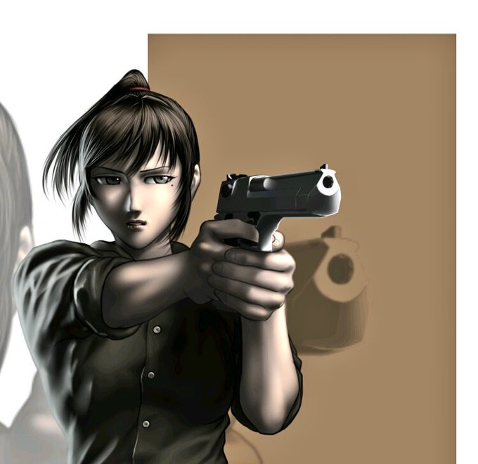 銃口のtwitterイラスト検索結果 古い順