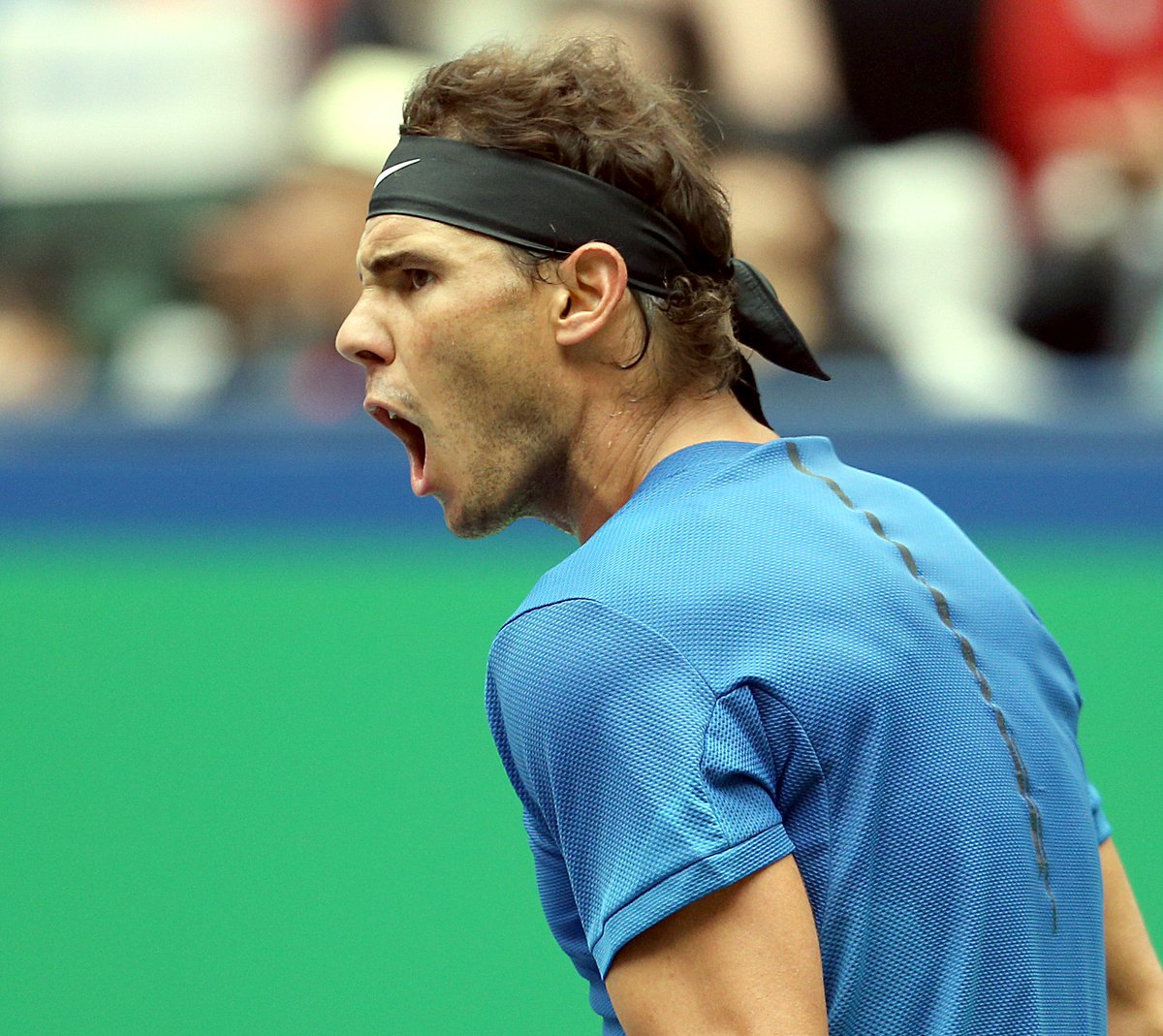 WeAreTennisFR's tweet photo. Rafael #Nadal en FINALE à #Shanghai ! El Toro enchaîne une 16ème victoire consécutive face à Marin #Cilic 7-5 7-6 et attend Federer ou DelPo https://t.co/FXXQQIIjvx