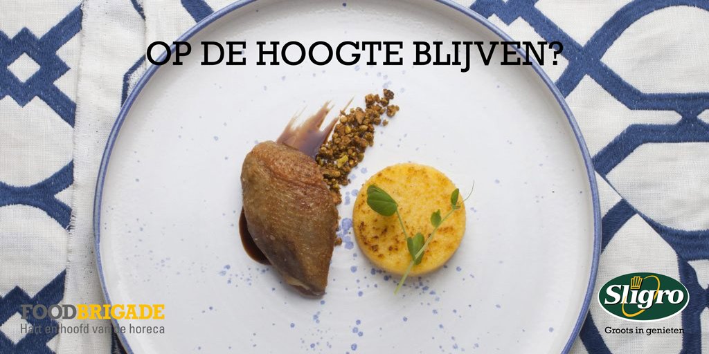 Foodbrigade zorgt voor een dagelijkse dosis zakelijke inspiratie. Wil je niets meer missen? bit.ly/2eZUSNE #Sligro #Foodbrigade
