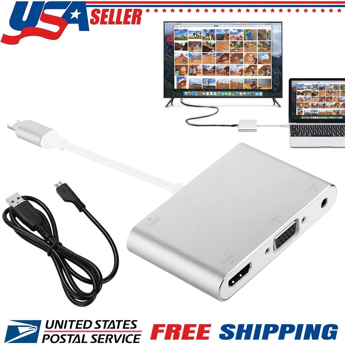 ericashifter's tweet photo. 8 Pin Cable Lightning to HDMI Adapter VGA Digital AV For Iphone 6 7 and 7 Plus

Buy it now https://t.co/FYWYZgkI6h https://t.co/0AGkzM6nsa
