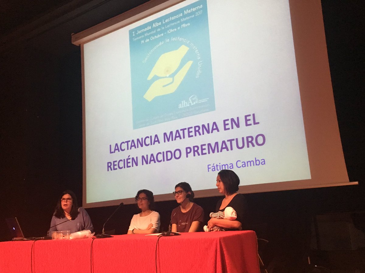 AlbaLactancia's tweet photo. La lactancia materna en el recién nacido prematuro #SMLM17 https://t.co/9dE0mvPi1a