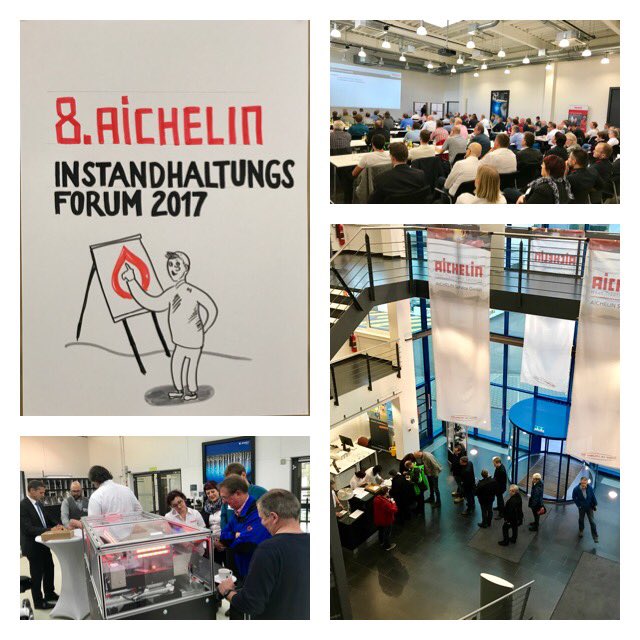 ServicePassion's tweet photo. #8.IHF #Instandhaltungsforum #AICHELIN großartige Veranstaltung, sehr guter Austausch zwischen über 120 Teilnehmern. DANKE! https://t.co/v0RjE6LoGR