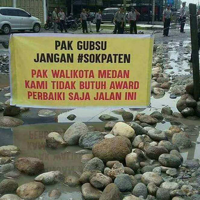 anakmedannn's tweet photo. Selamat berkunjung Pakde @jokowi ke Kota Medan. https://t.co/656AohtWDN