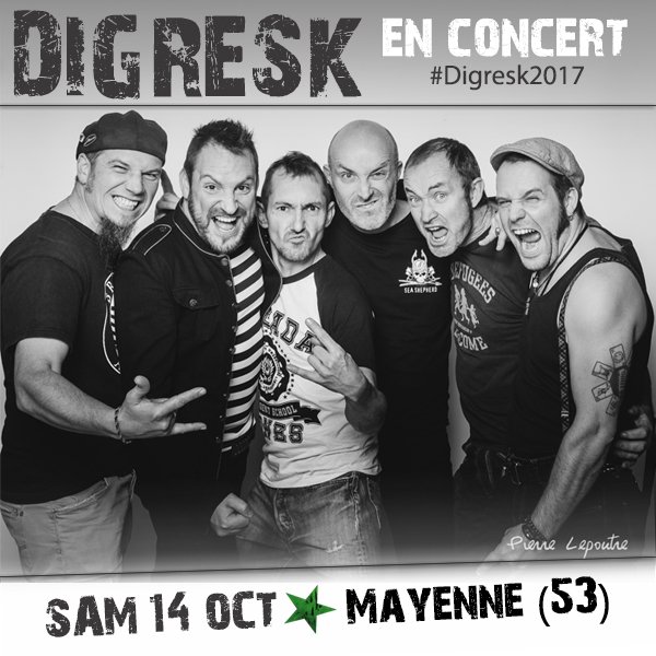 Digresk's tweet photo. Ce soir à Mayenne ! #digresk https://t.co/mx1mgH1U1U