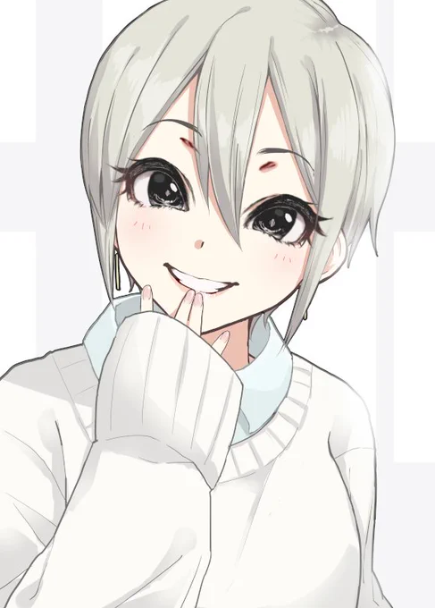 Pをからかうときの憎たらしい笑顔…すき… 