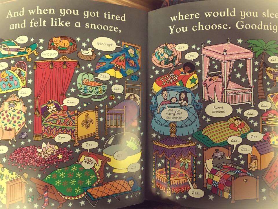 ReadWithMrP's tweet photo. So our nightly reading of ‘You Choose’ had a slightly different end last night...

(she chose YES! 💍)

Thank you so much @NickSharratt1! https://t.co/9S6LULIxJ6