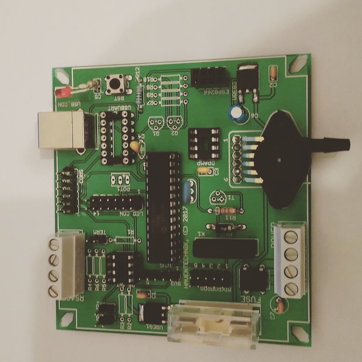 HavenTechnik's tweet image. #IOT app measuress pressure, &amp;amp;data available via #esp8266, or RS485, USB coms. #mikroprog compatible for custom code.