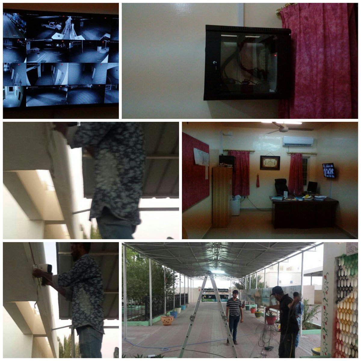 من ضمن إنجازات ومشاريع مدرسة المعترض تم الإنتهاء من تركيب وتدشين عدد 16 كاميرا في جميع مرافق المدرسة لسهولة ضبط السلوكيات والنظام داخلها