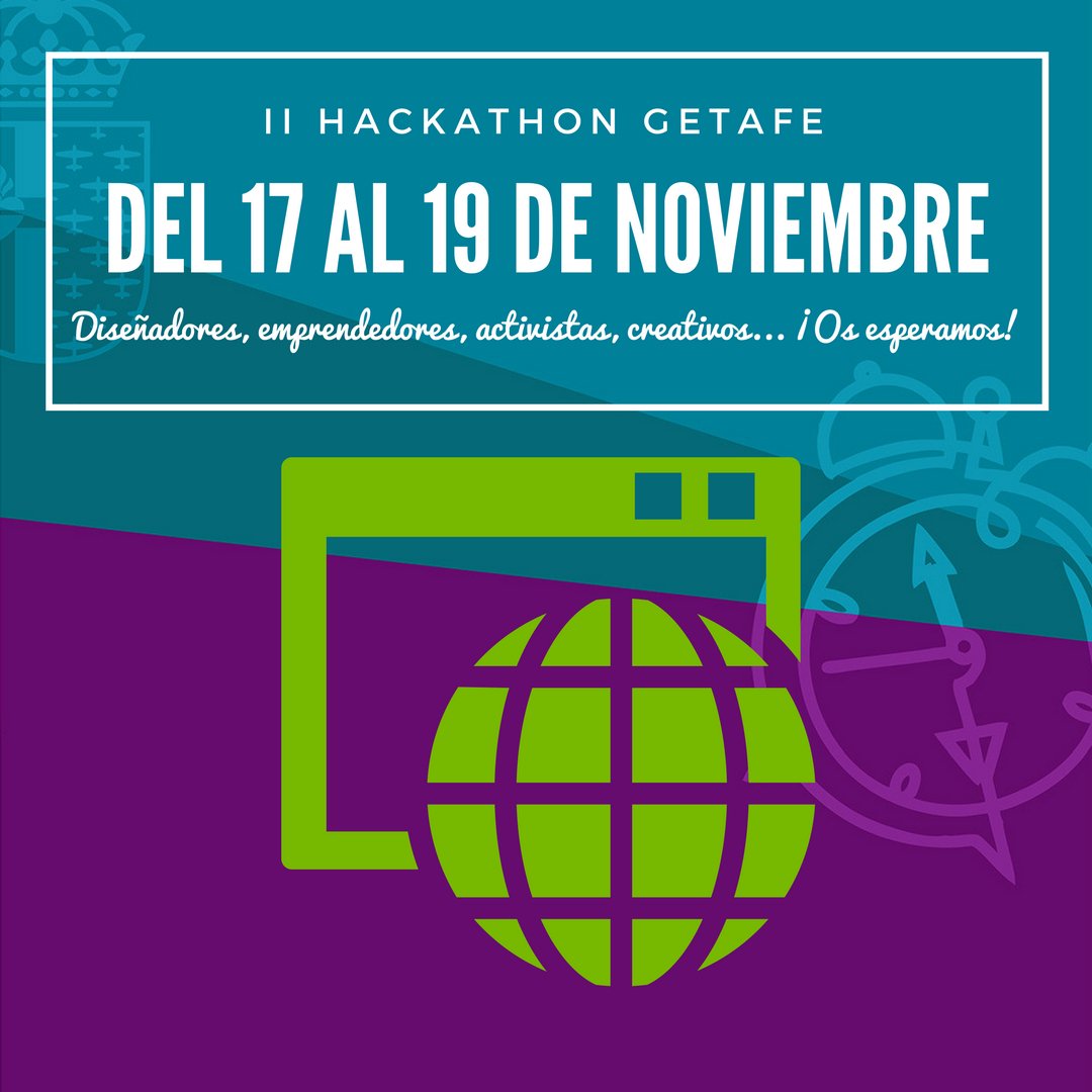 Time2HackGetafe's tweet photo. Diseñadores, emprendedores, activistas, creativos, expertos en marketing, empresarios... ➡️ https://t.co/w7q9eiuaHl
#HackathonGetafe https://t.co/RYxuVd3Mpo