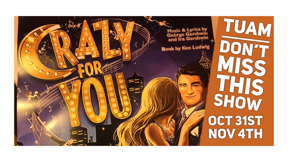 GavinDuffy's tweet photo. Great musical in #Tuam #CrazyForYou Tues Oct 31st to Sat Nov 4th Get your tickets https://t.co/5c0xeI0euy or Grogan Travel or Quinn’s Shop. https://t.co/5eH9pVdd1K