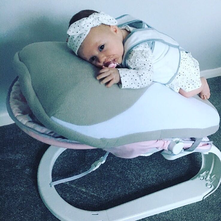 babocush's tweet photo. Beautiful Paloma loving tummy time on her #babocush https://t.co/aAK4TBN9Po