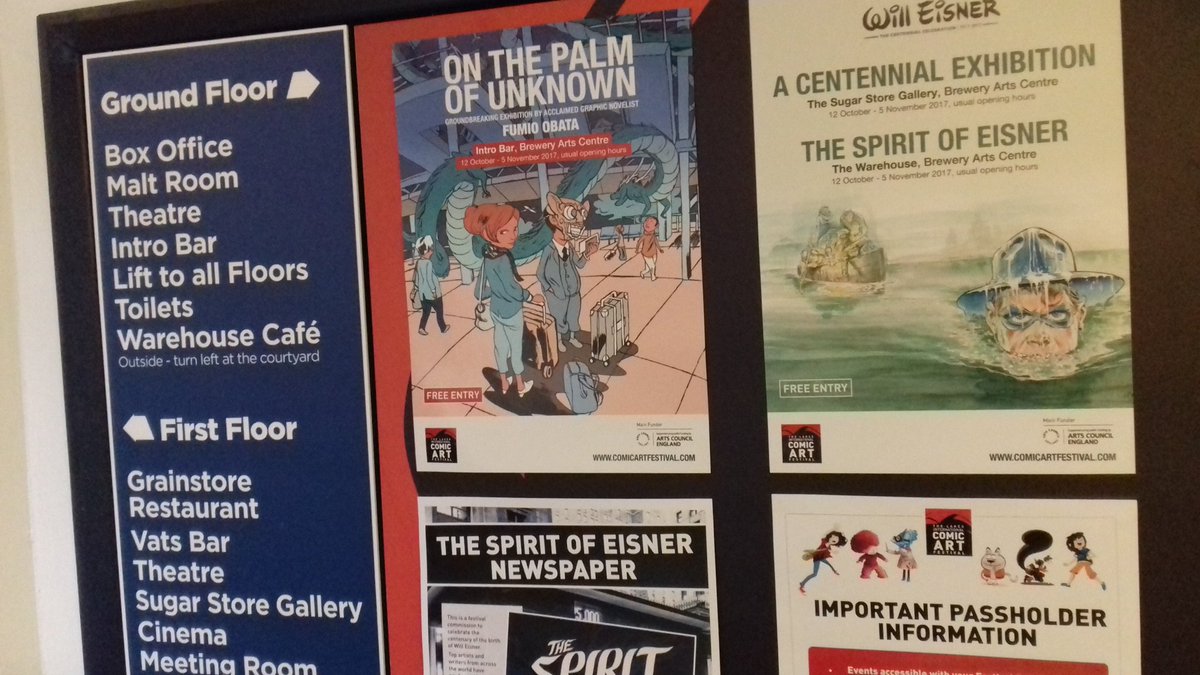 FumioObata's tweet photo. Very honoured LICAF made such a cool poster for my exhibit.@comicartfest #LICAF17 #LICAF2017 https://t.co/AnULUAT8El