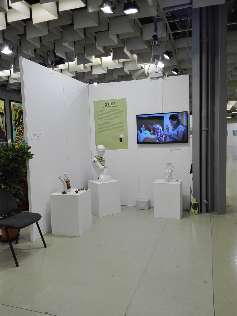 Come to visit us at Florence Bienniale we present #Quietude project <a href="/SChiaraFabLab/">Santa Chiara Fab Lab</a> <a href="/WEARsustain/">WEAR Sustain</a> @T4Allsrl  <a href="/patriziamarti/">Patrizia Marti</a> <a href="/hranaivoson/">Heritiana Ranaivoson (he/him)</a>