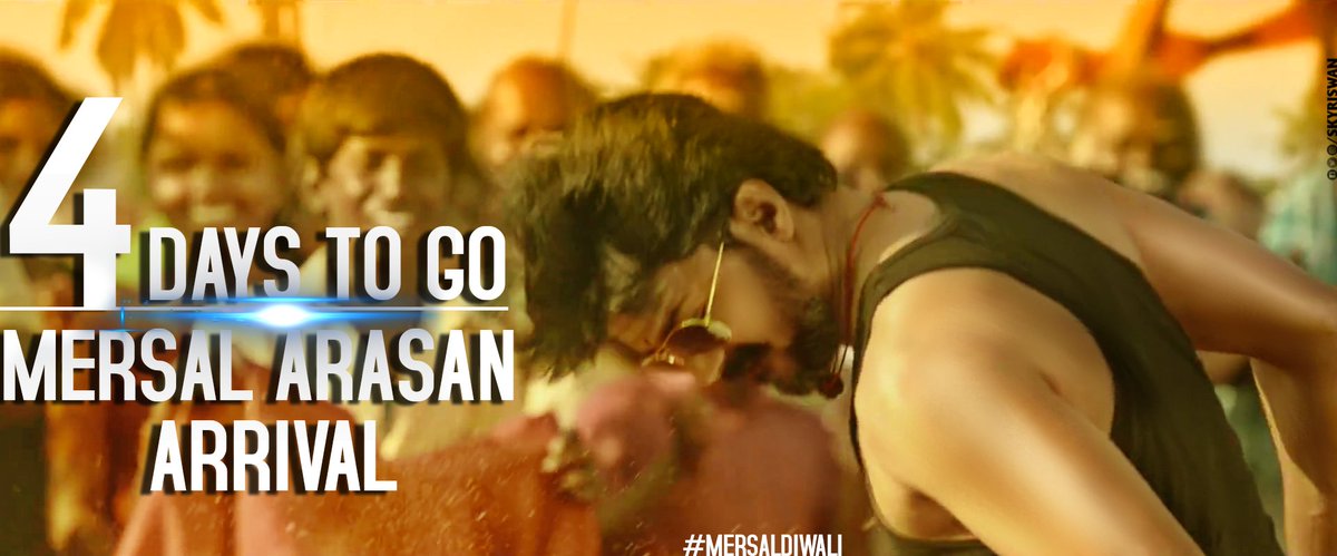 Skyriswan's tweet photo. #MersalDiwali #treat
4days to go
#4DaysToGoForMersalDiwali https://t.co/inQ1UU6lX4
