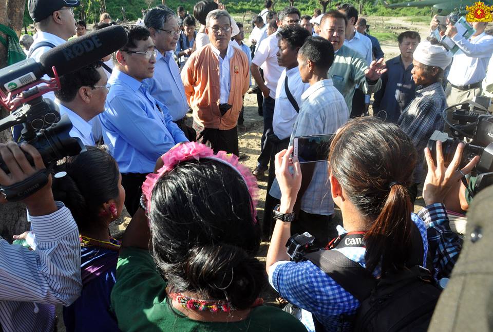 #Diplomats visit three different areas in #NorthernRakhine
Read More: statecounsellor.gov.mm/en/node/1052